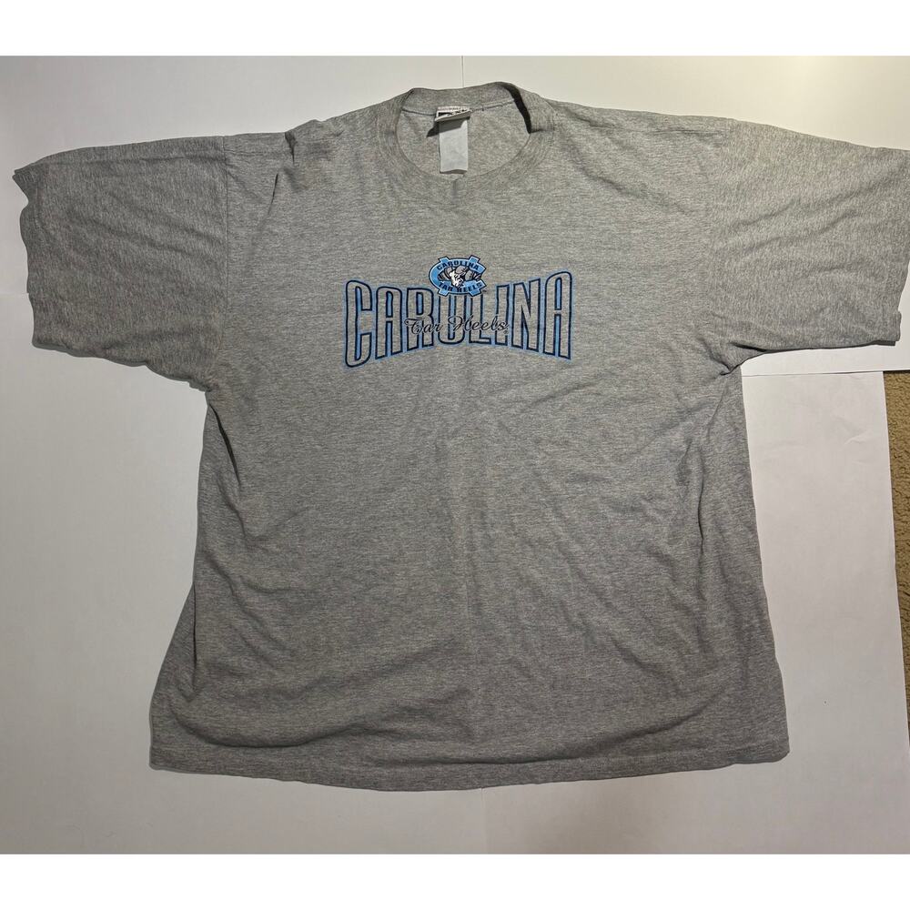 Vintage BIKE UNC Carolina Tar Heels T Shirt Graphic Tee Mens XXL 90s NCAA